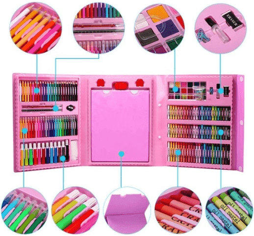 KIT DE ARTE 208 PIEZAS